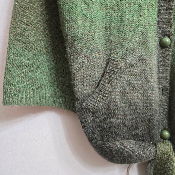 Art and Soul Womens Cottage Garden Girl Boho Wool Blend Cardigan Sweater XLP - Picture 4 of 11